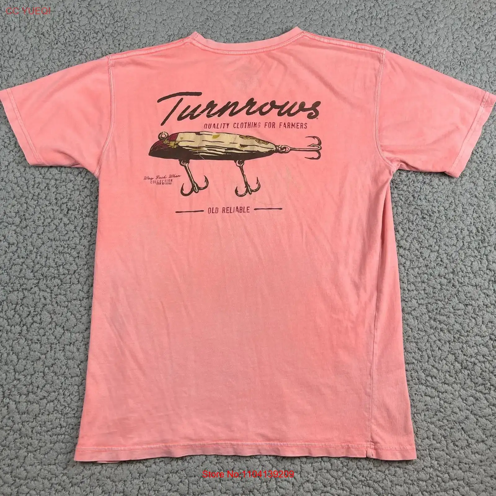 Fishing Equipment In China - Camiseta Masculina Turnrows Farm Equipment Tamanho