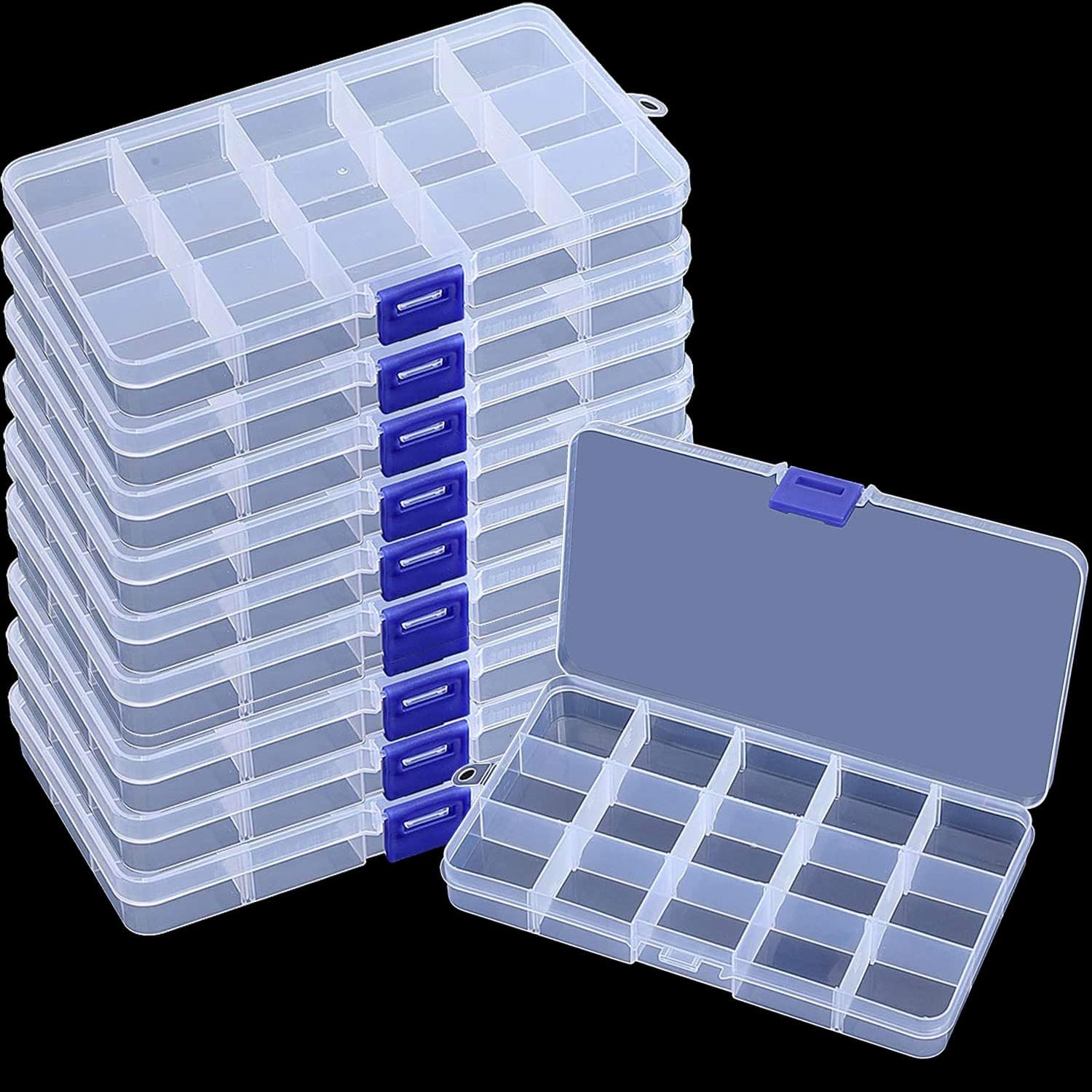 Tackle Box - Caixa de Armazenamento Plástica Pequena com