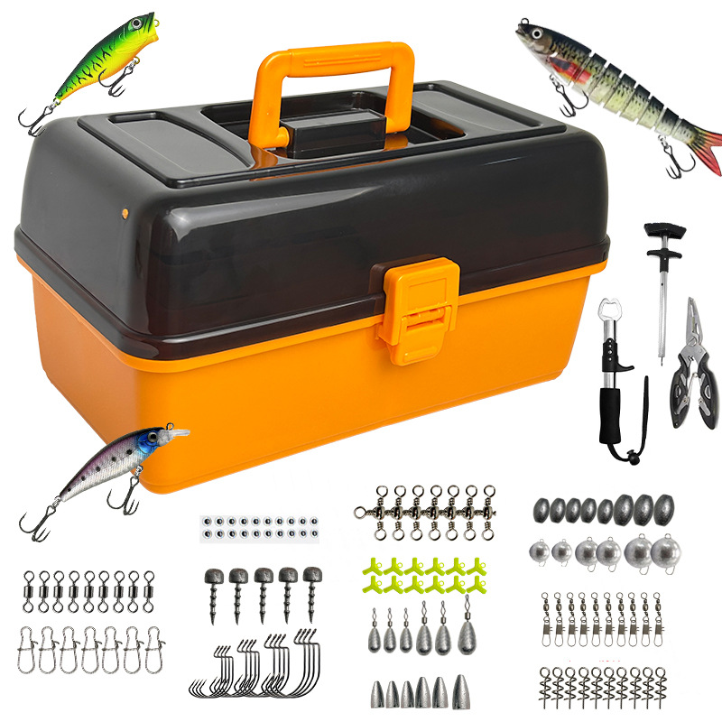 Tackle Box - Conjunto de 547 Peças de Iscas