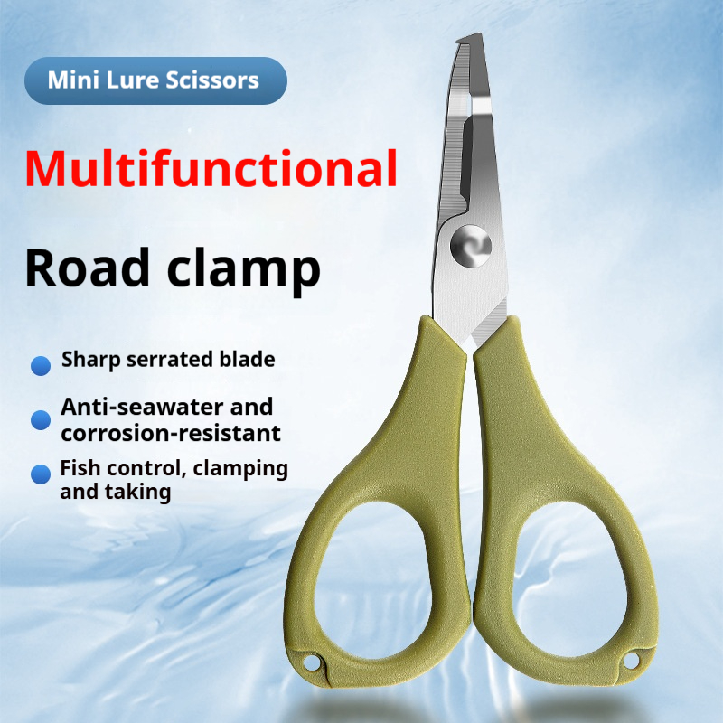 Fishing Equipment Hanger - Mini tesoura multifuncional luya pesca tesoura