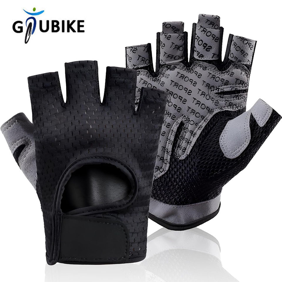 Fishing Equipment In China - Luvas Esportivas GTUBIKE de Dedos Cortados,