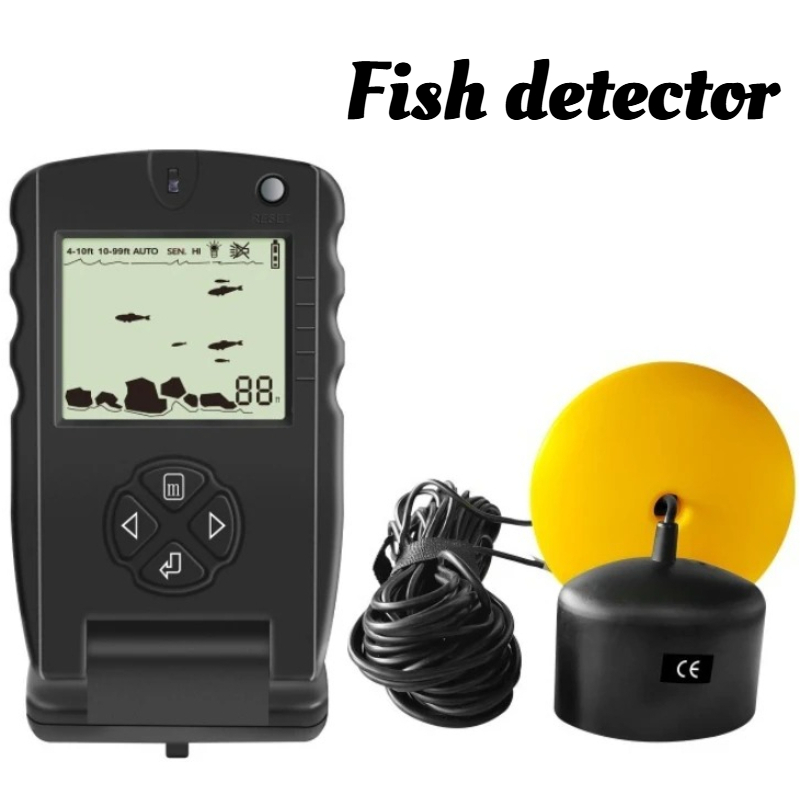 Fishing Equipment In English - Sonar detector de peixes leve portátil
