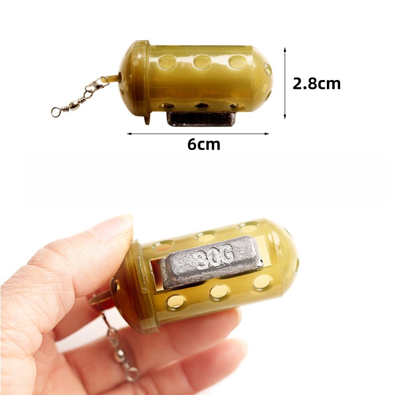 Fishing Equipment Holder - Conjunto de 6 Alimentadores de Método