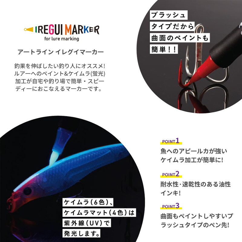 Nova Caneta de Tinta Fluoresce - Fishing Equipment Lures avaliação e preço