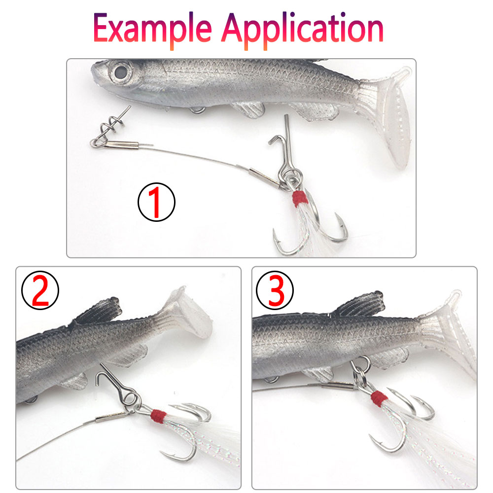 50/100 peças Pinos de Conexão  - Fishing Equipment Lures avaliação e preço