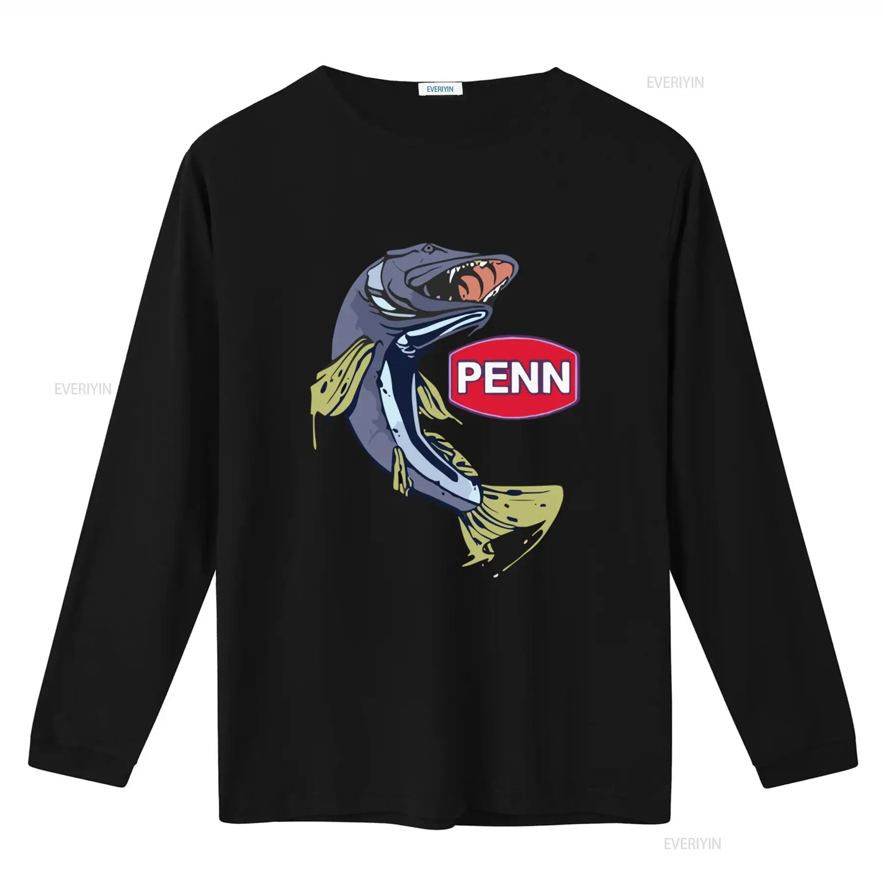 Camiseta Masculina Preta com L - Fishing Equipment In China avaliação e preço