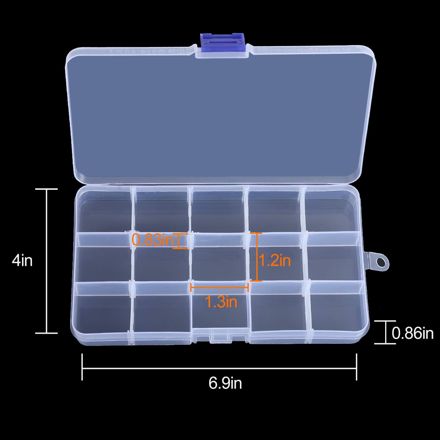 Caixa de Armazenamento Plástic - Tackle Box avaliação e preço