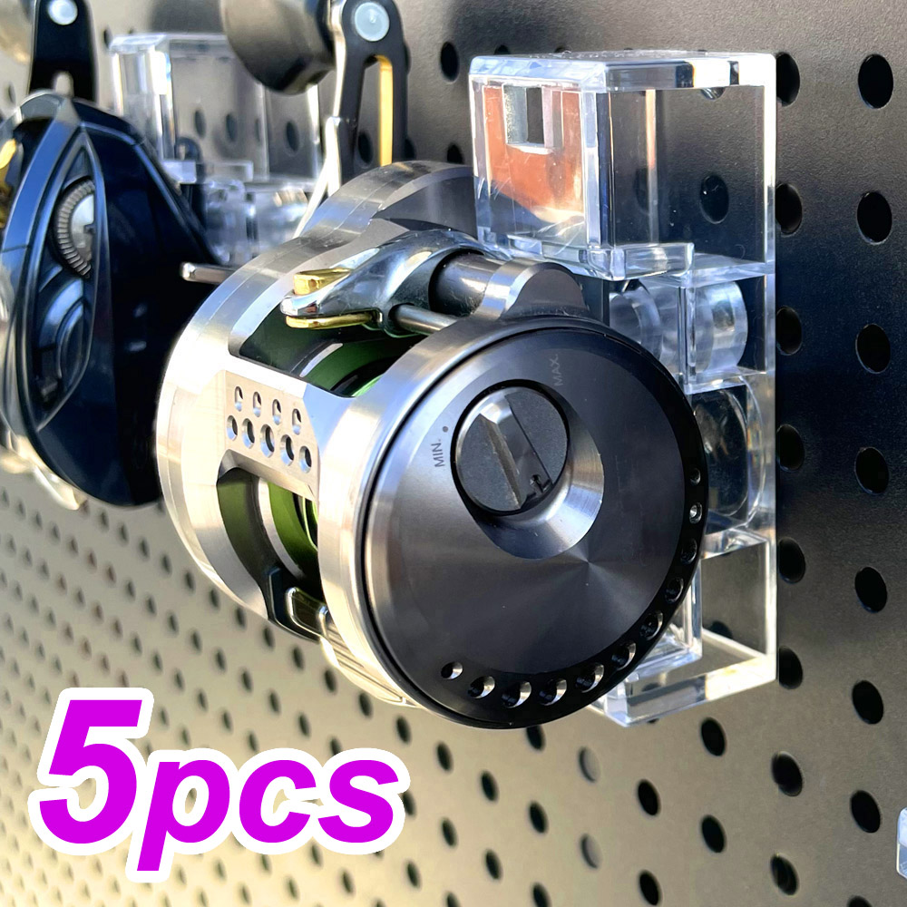 5 Peças Suporte de Parede para - Fishing Equipment Holder avaliação e preço