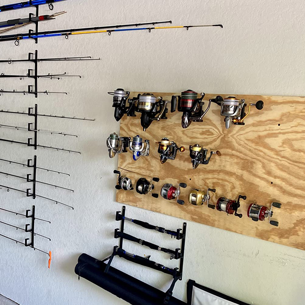 5 Peças Suporte de Parede para - Fishing Equipment Holder avaliação e preço