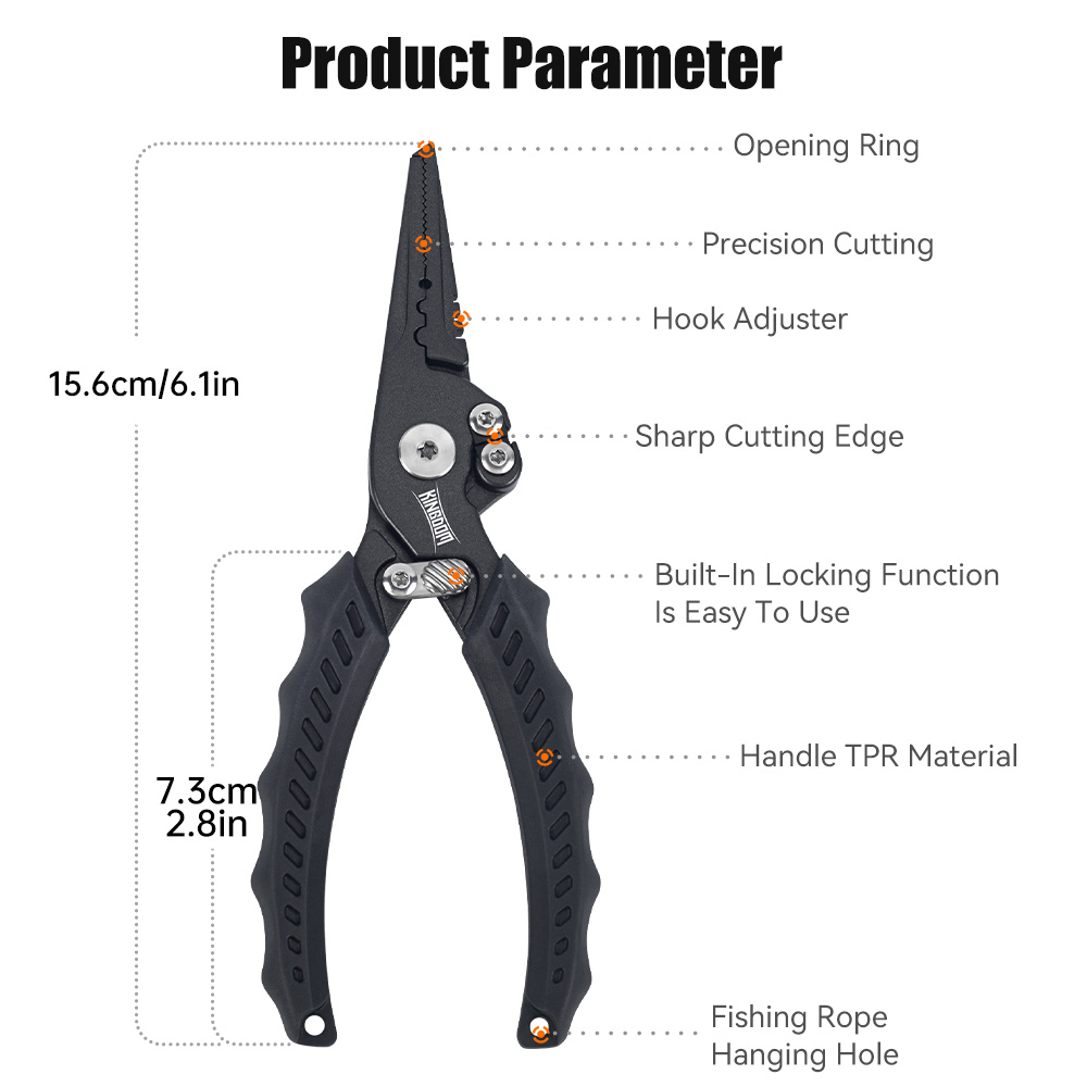 Alicate de pesca reino multifu - Fishing Equipment Hanger avaliação e preço