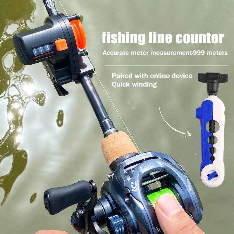 Contador de Medição 0-999M par - Fishing Equipment Holder avaliação e preço