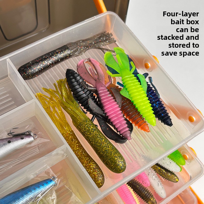 Conjunto de 547 Peças de Iscas - Tackle Box avaliação e preço