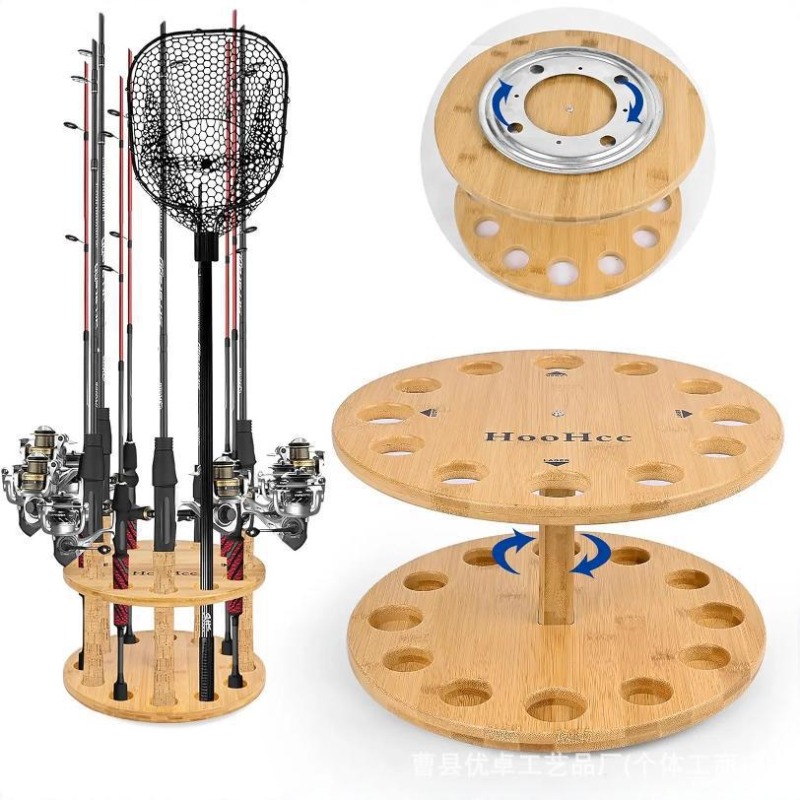 Suporte Giratório Redondo de M - Fishing Equipment Holder avaliação e preço