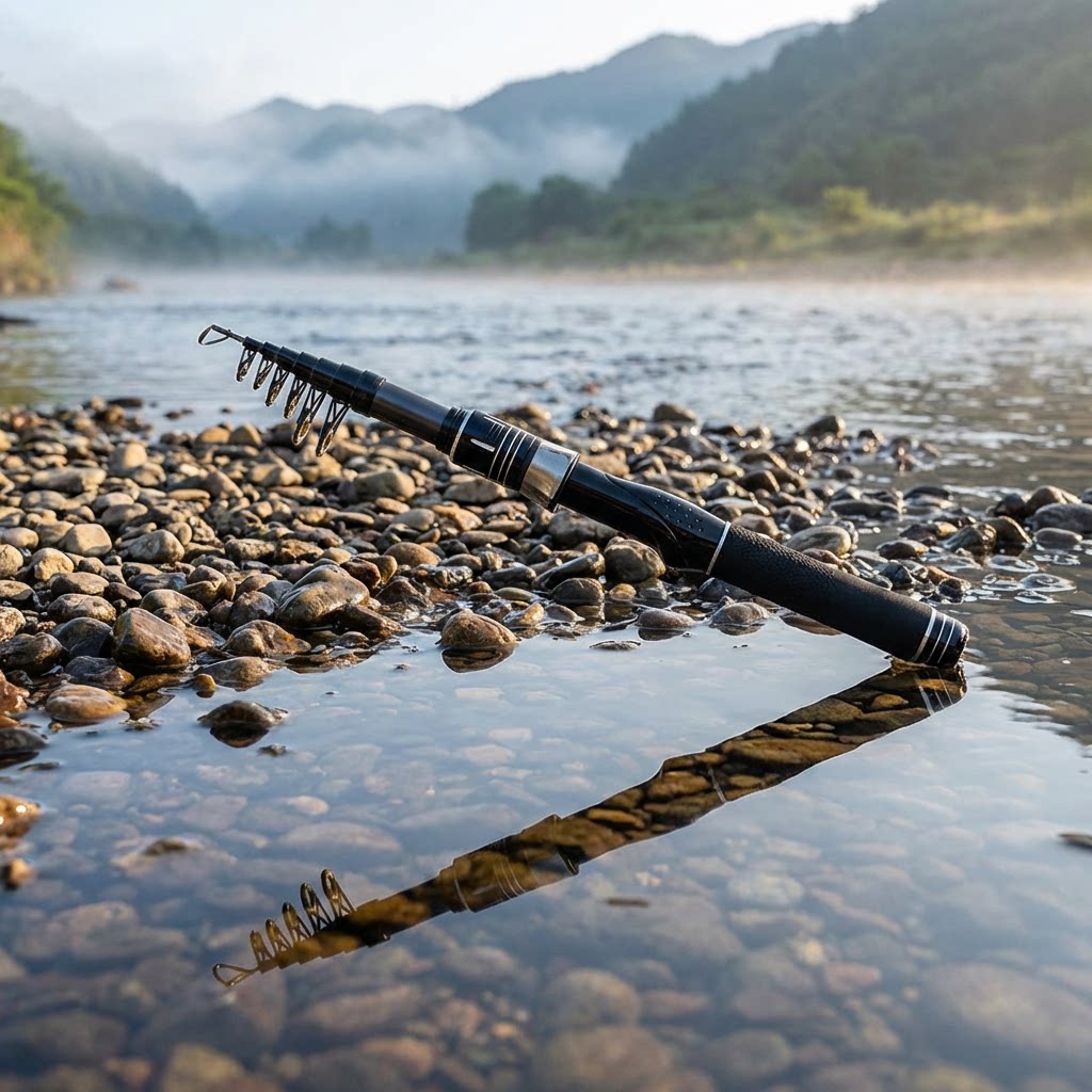 Vara de pesca telescópica ultr - Carbon Fishing Rod avaliação e preço