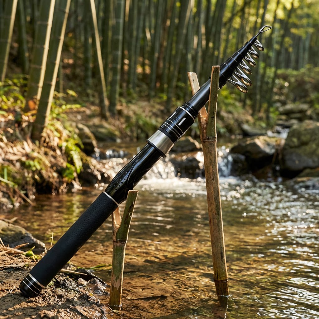 Vara de pesca telescópica ultr - Carbon Fishing Rod avaliação e preço