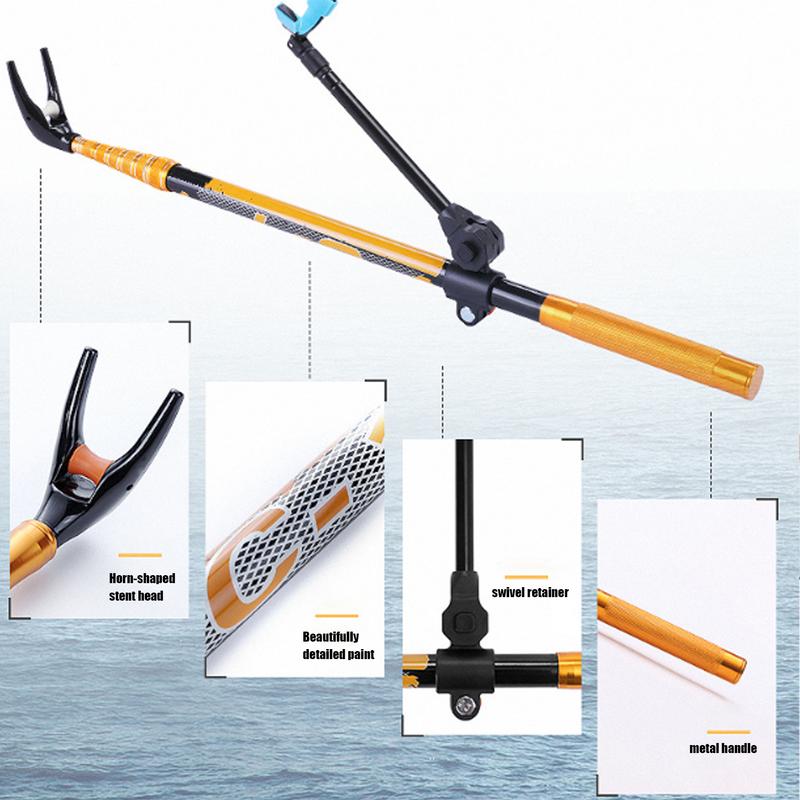 Ajustável Pesca Pólo Titulares - Carbon Fishing Rod avaliação e preço