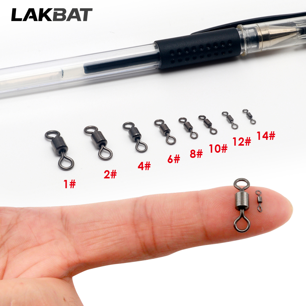 100 Peças Giradores de Pesca e - Tackle Box avaliação e preço