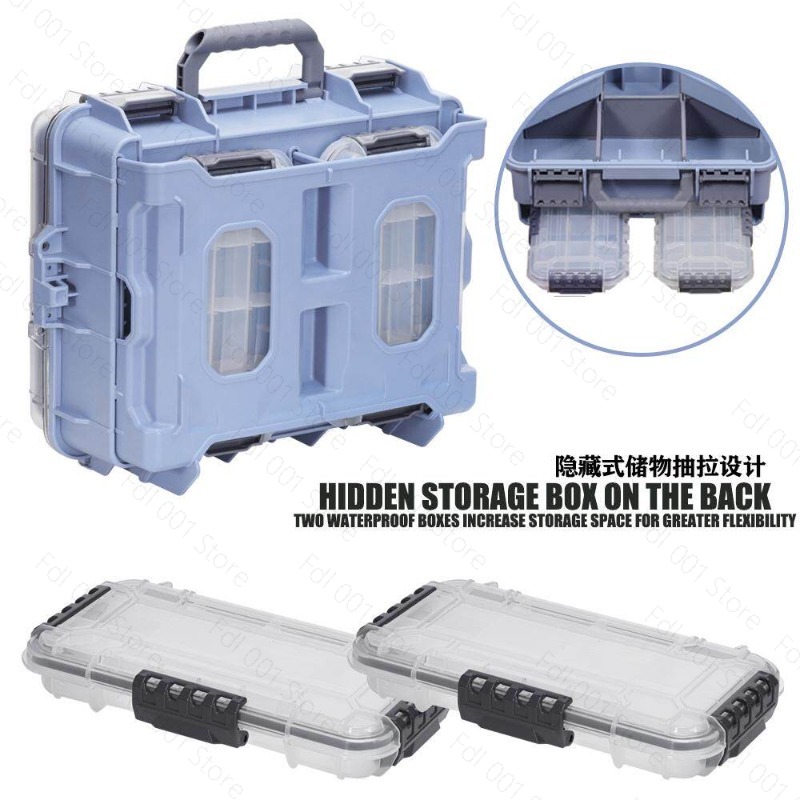Caixa de Pesca Portátil de Gra - Tackle Box avaliação e preço