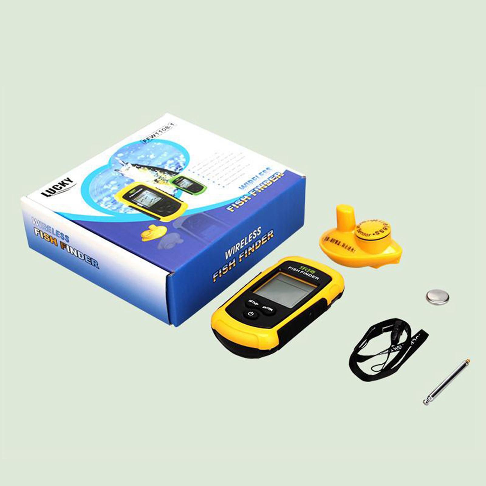Detector de Peixes Portátil So - Fishing Equipment In English avaliação e preço