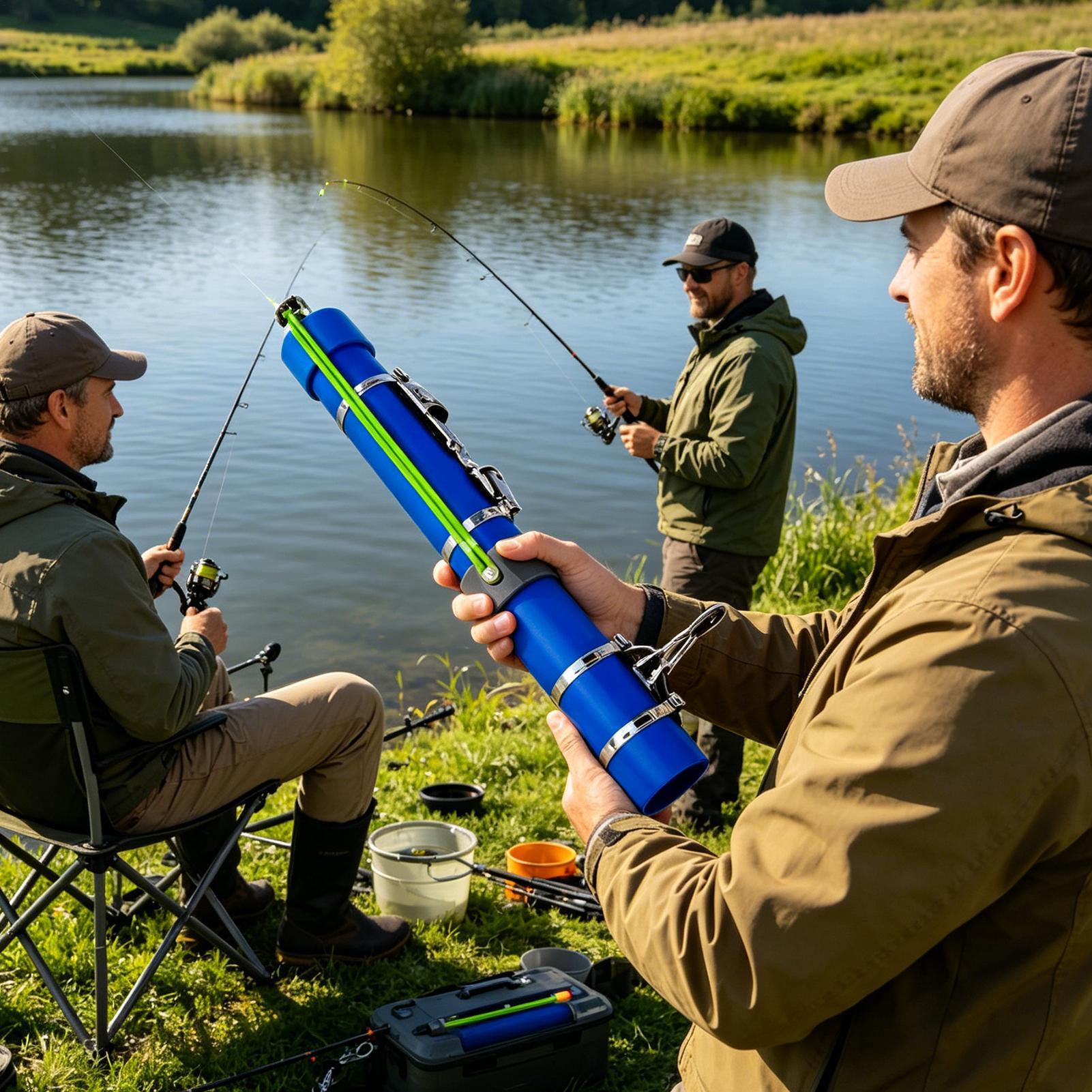 Vara de Pesca com Catapulta e  - Fishing Equipment Lures avaliação e preço