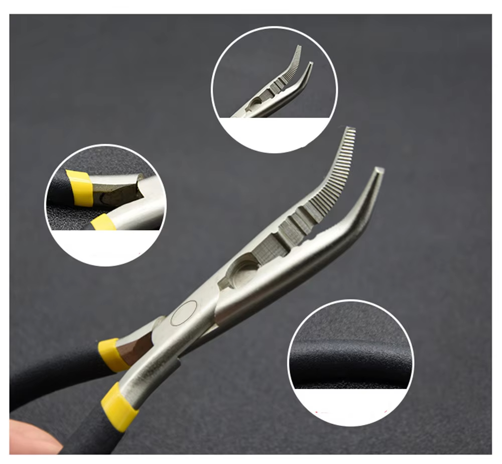1 pçs alicate de pesca de aço  - Fishing Equipment Hanger avaliação e preço