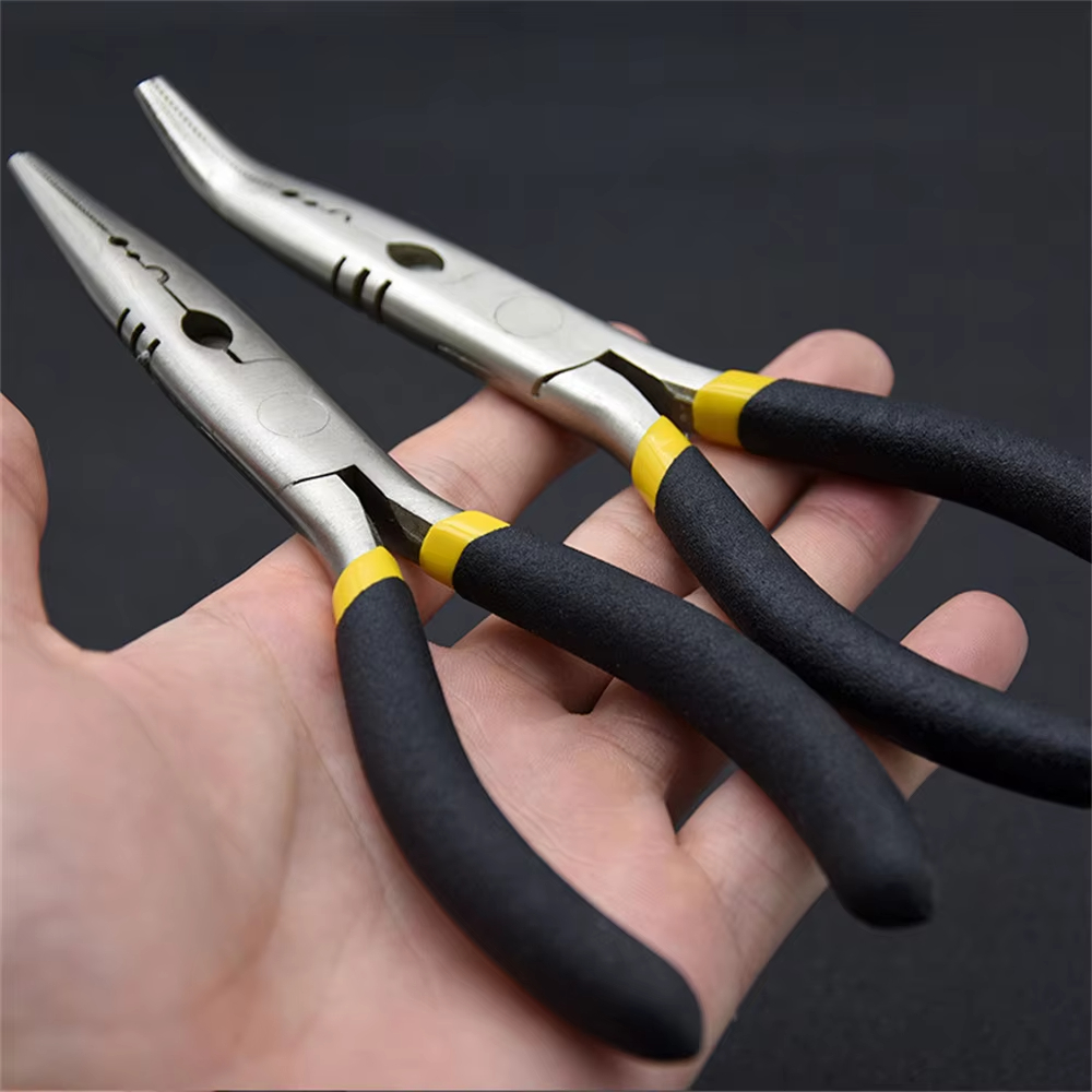1 pçs alicate de pesca de aço  - Fishing Equipment Hanger avaliação e preço