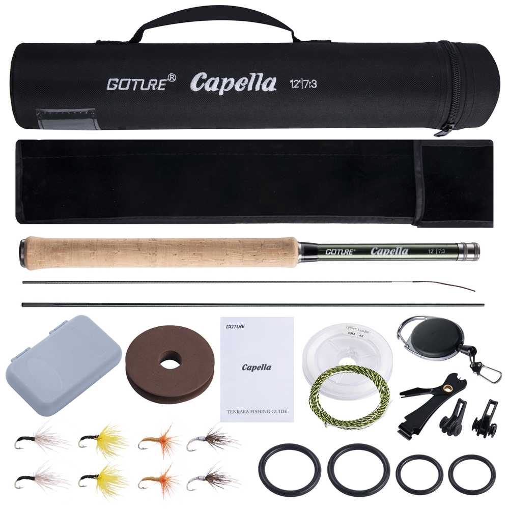 Goture tenkara vara de pesca c - Fishing Equipment Fly avaliação e preço